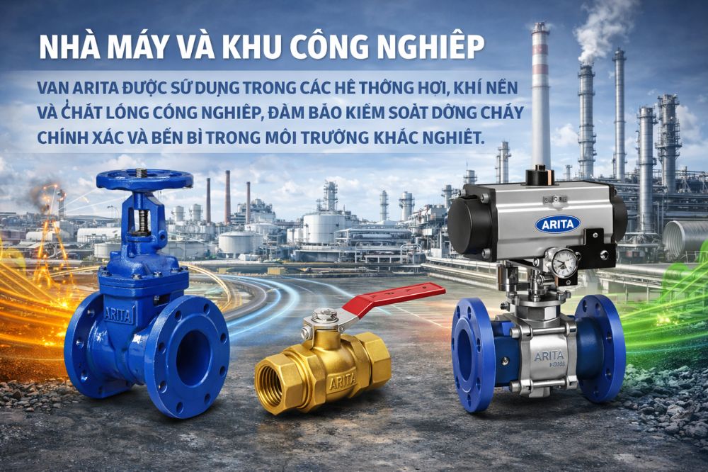 ứng dụng van arita